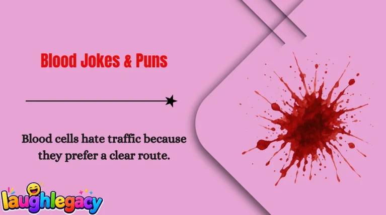 Blood Jokes & Puns