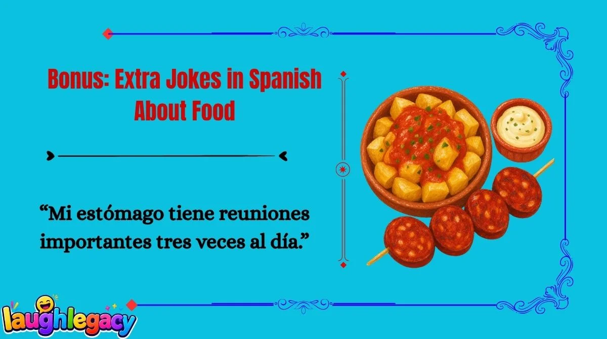 Jokes in Spanish About Food 