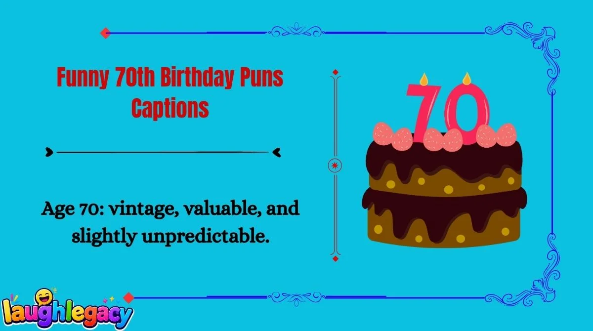 Funny 70th Birthday Jokes
