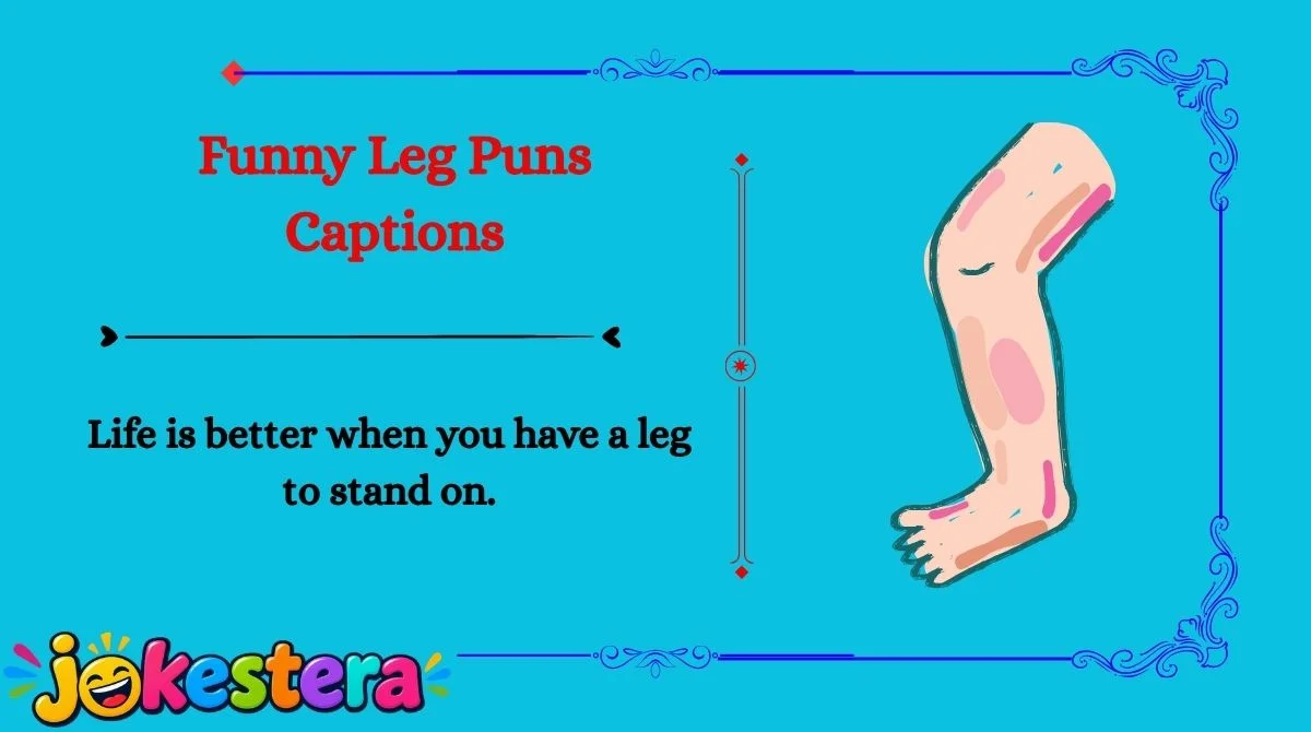 Leg Jokes & Puns