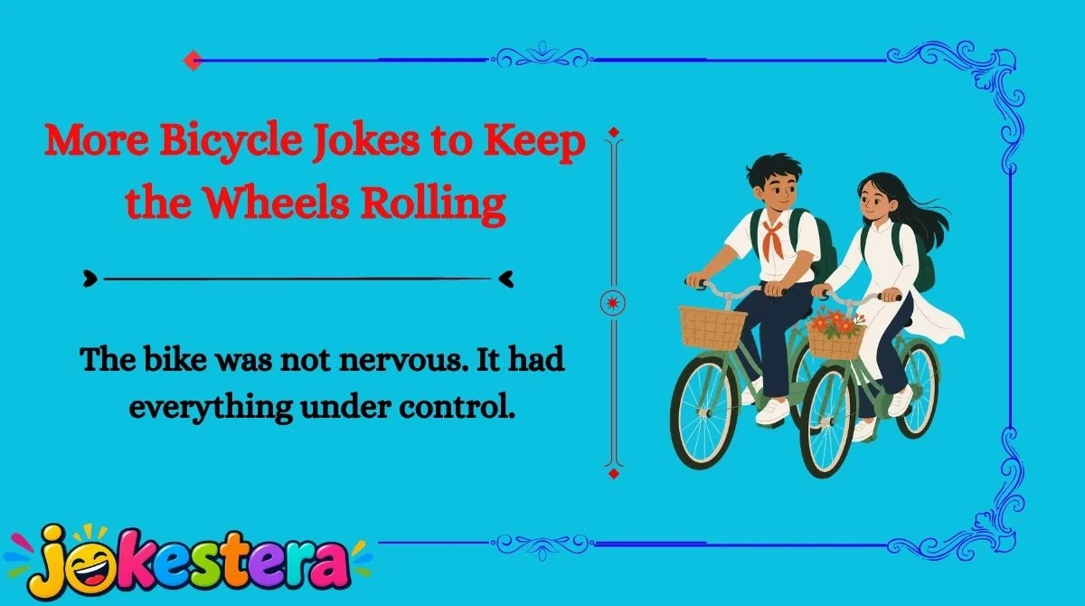 Funny Bicycle Puns Captions