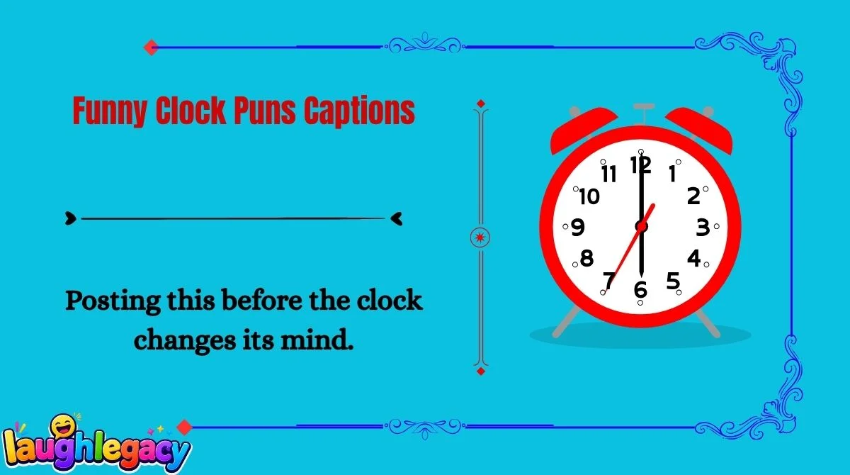 Clock Jokes & Puns