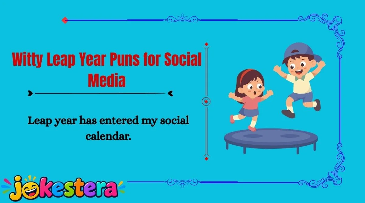 Leap Year Jokes for Kids 