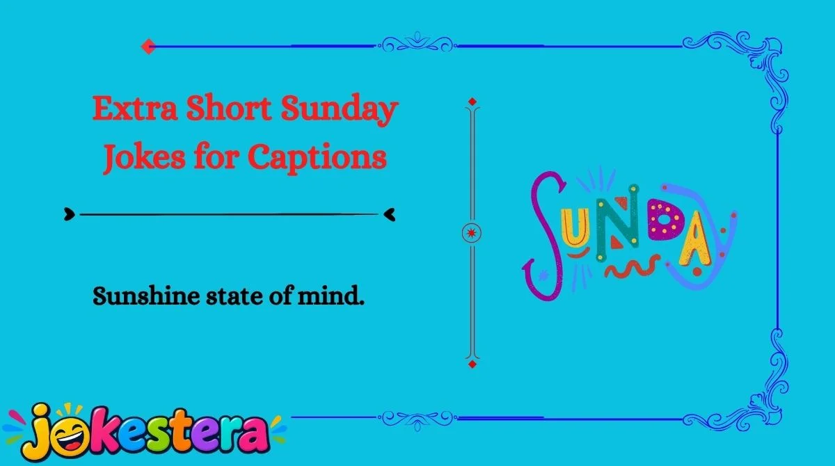 Sunday Jokes & Puns