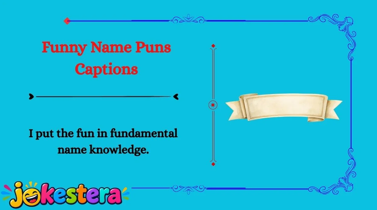 Name Jokes