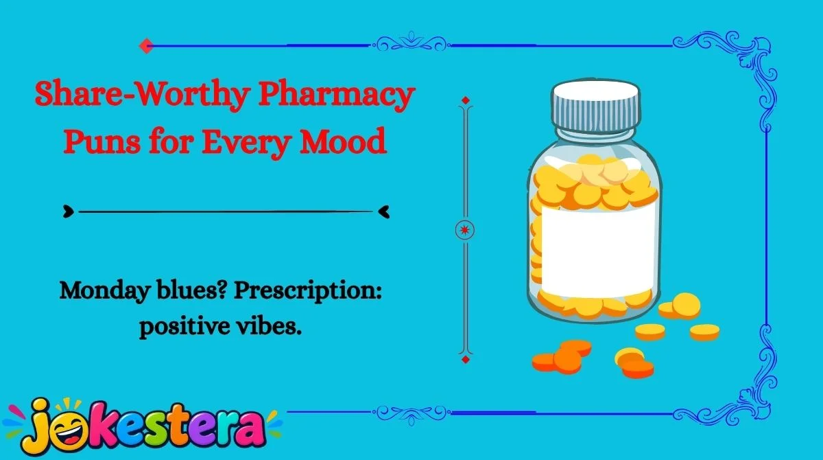 Funny Pharmacy Jokes & Puns