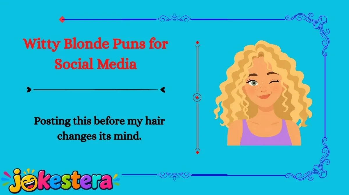 Blonde Jokes