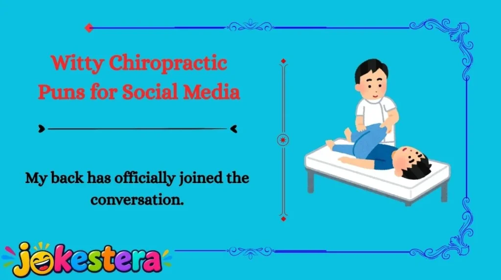 Chiropractic Jokes